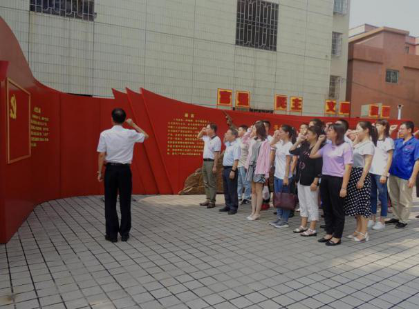 镇企共建：参观黄阁红色基地，践行广缆志愿服务