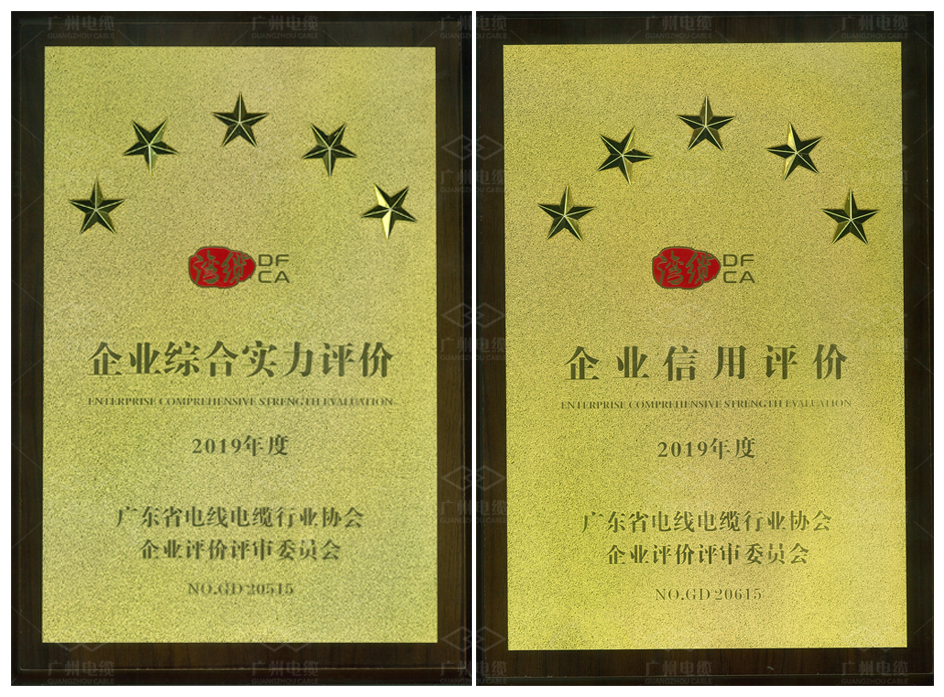 广州电缆获三项“五星级”荣誉,彰显行业竞争力! 广州电缆获三项“五星级”荣誉,彰显行业竞争力!