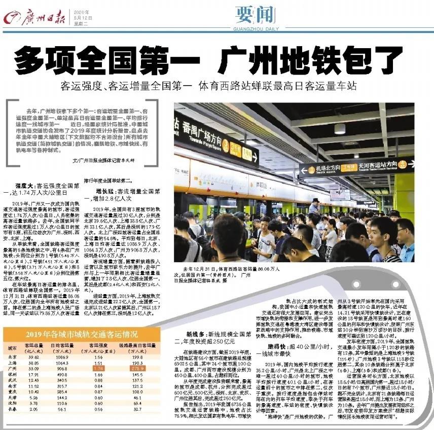 广州电缆与广州地铁成就“地下恋情”,助力全国“最忙”地铁平稳运行 广州电缆与广州地铁成就“地下恋情”,助力全国“最忙”地铁平稳运行