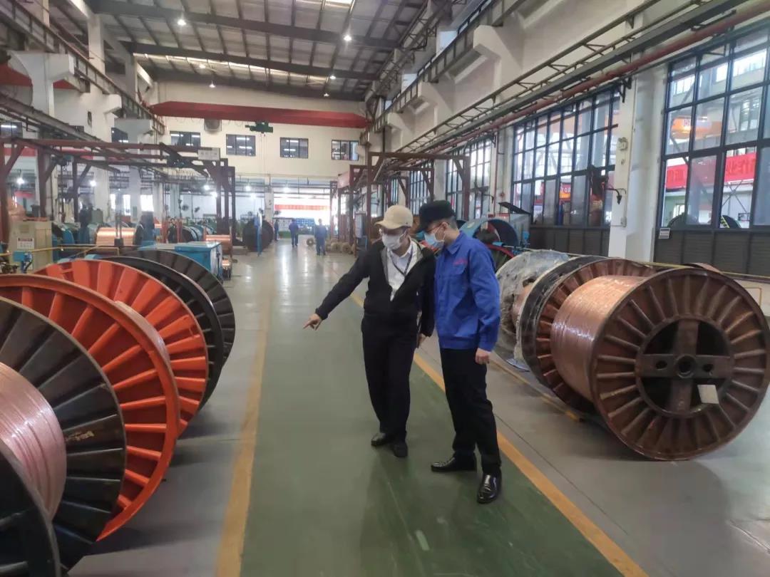 广州工控领导到广州电缆检查安全生产工作 广州工控领导到广州电缆检查安全生产工作