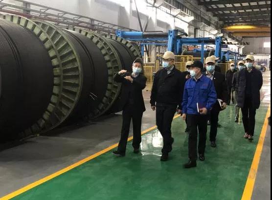 南沙区区委常委、常务副区长魏敏带队到广州电缆公司督导调研 南沙区区委常委、常务副区长魏敏带队到广州电缆公司督导调研