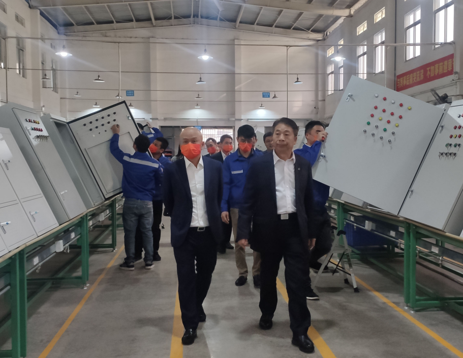 贯彻落实企业高质量发展 | 广州工控党委书记、董事长周千定一行到广州电缆调研指导工作